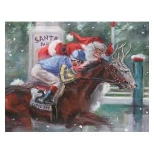  Santa Park Feature Race, Christmas Cards by Susany