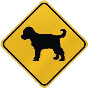  ONLY  SCHNOODLE  CROSSING SIGN DOG