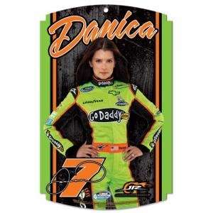 Danica Patrick GoDaddy Wooden Sign:  Sports & Outdoors