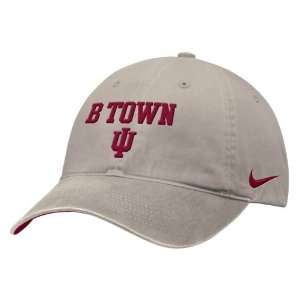 Nike Indiana Hoosiers Grey Local Campus Hat  Sports 