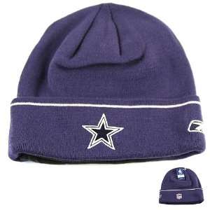  Dallas Cowboys Sideline Coaches Cuffed Knit Hat by Reebok 