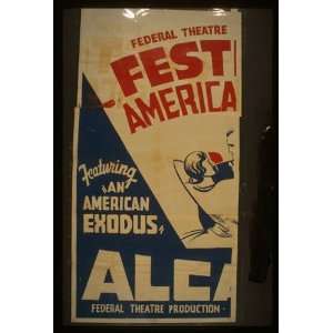 Photo Federal Theatre Project presents Festival of American dance 
