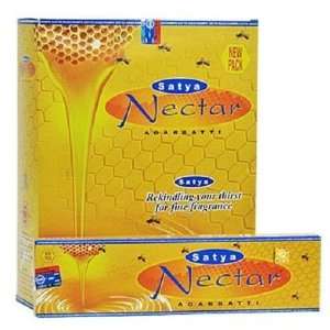    Nectar By Satya   45 Gram Box   Satya Sai Baba Incense Beauty