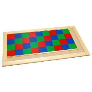  Kid Advance Montessori Checker Board: Toys & Games
