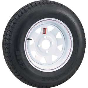   Rim Design Trailer Tire Assembly   480 12 tire, Model# DM412C 4C I