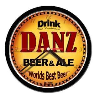  DANZ beer ale wall clock 