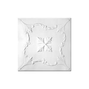    Faux Ceiling Tile   20x20 Saratov White Foam: Home & Kitchen