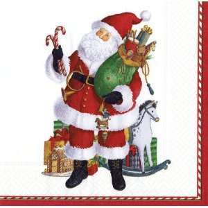  Santa Coming to Town Lunch Napkin