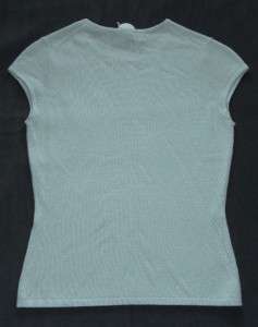 NWT EXPRESS 100% CASHMERE SWEATER PALE BLUE SIZE M  