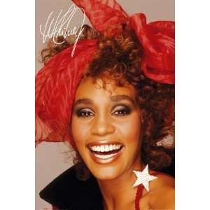  Music   Pop Posters Whitney Houston   Scarf   35.7x23.8 