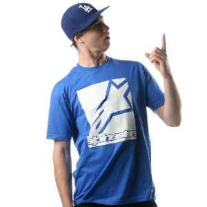  Alpinestars Box T Shirt , Color Blue, Size XL 41047879XL 