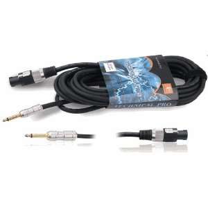   Technical Pro cqxf186 .25 in. to XLR Female Audio Cables Electronics