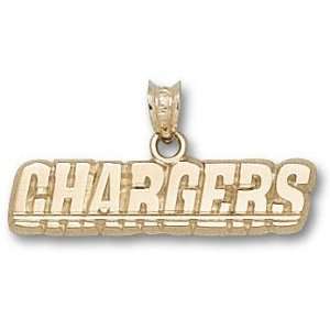  San Diego Chargers Solid 10K Gold CHARGERS 1/4 