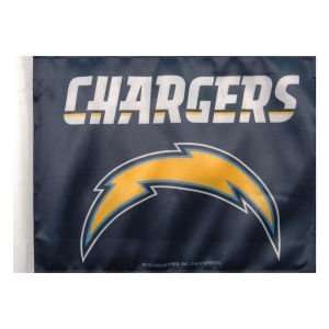  San Diego Chargers Rico Industries Car Flag: Sports 