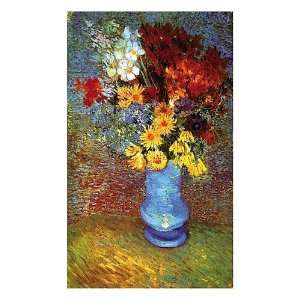 Vase With Anemone Finest LAMINATED Print Vincent Van Gogh 13x19 