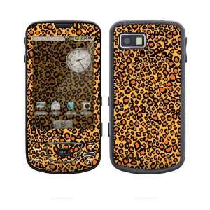  Samsung Galaxy (i7500) Decal Skin   Orange Leopard 