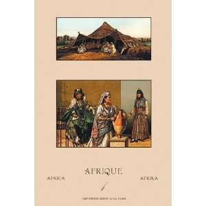  Traditional Bedouin Costume   Poster by Auguste Racinet 