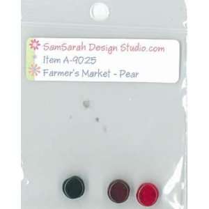  Farmers Market Fresh Pear Embellishment Pack: Home 