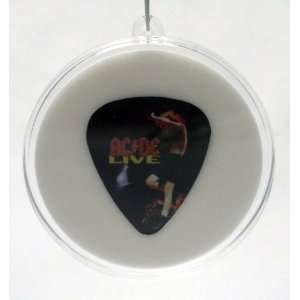  AC DC Live Guitar Pick With MADE IN USA Christmas Tree 