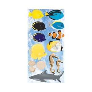   Inch by 9 1/4 Inch Sheet,Glitter Saltwater Fish Arts, Crafts & Sewing
