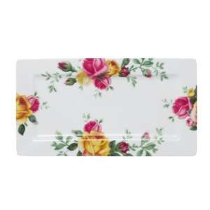  Royal Albert Country Rose Serving Tray, 14 Inch by 7 1/2 