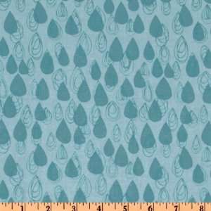  44 Wide Preeti Raindrops Blue Fabric By The Yard Arts 