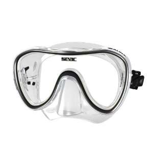    Seac Snorkeling Salina S/BL Mask (Black)
