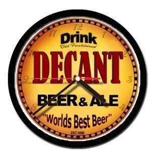  DECANT beer ale cerveza wall clock: Everything Else