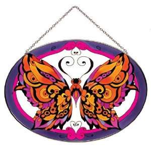   Baker Psychedelic Butterfly Large Sun Catcher: Patio, Lawn & Garden