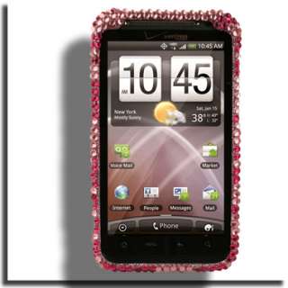 Bling Diamond Case for HTC ThunderBolt Cover A Verizon Pink Skin 
