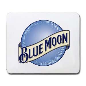  Blue Moon Beer LOGO mouse pad: Everything Else