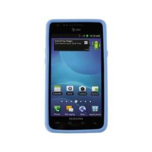  Soft Silicone Skin Case(Dark Blue) For SAMSUNG I777(Galaxy 