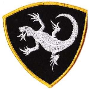 EMBROIDERED RUSSIAN SWAT LIZARD SPECIAL POLICE PATCH  