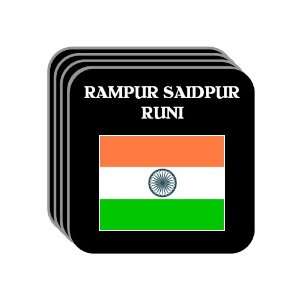  India   RAMPUR SAIDPUR RUNI Set of 4 Mini Mousepad 