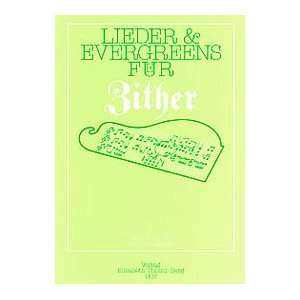  Lieder & Evergreens fur Zither Musical Instruments