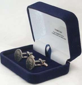 These very detailed cufflinks feature a Replica Ancient Roman Coin 