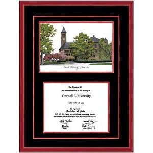  Cornel University Diploma Frame
