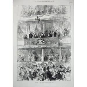  1876 Queen Concert Royal Albert Hall Audience People