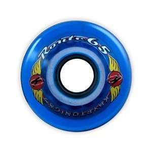  : Skateboard Wheels KRYPTO WHEELS ROUTE BLUE 65MM: Sports & Outdoors