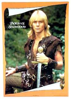 Robin Hood of Sherwood TV Poster  Jason Connery Rolled  