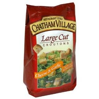 Chatham Village Cheese & Garlic Croutons (12x5 OZ)