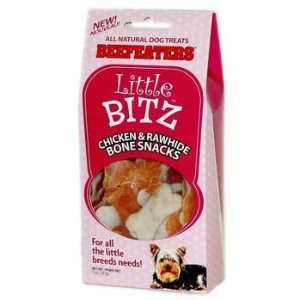  Little Bitz Chicken & Rawhide Bone Shape 1.75 5oz Pet 