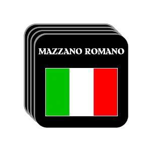  Italy   MAZZANO ROMANO Set of 4 Mini Mousepad Coasters 