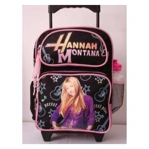   Hannah Montana Rolling Backpack, School Bag Size Medium Toys & Games
