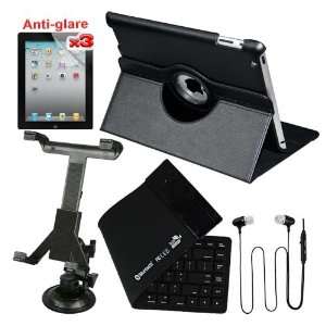  Black Bluetooth Silicone Roll Up Keyboard for Apple Ipad2 Electronics