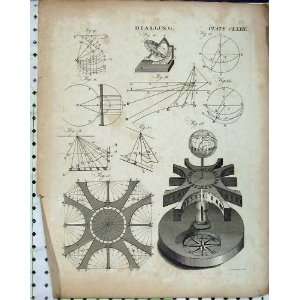  Encyclopaedia Britannica Dialling Instruments Diagrams 