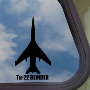  Tu 22 BLINDER Black Decal Military Soldier Window Sticker 