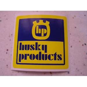  Husqvarna Husky Motorcycle Husky Products Decal   Circa 