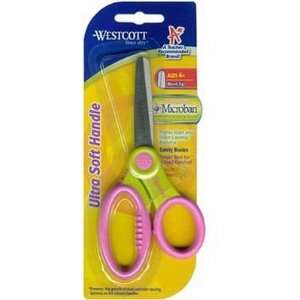  Westcott Scissor 5 Blunt Microban Ultra Soft Handle (3 