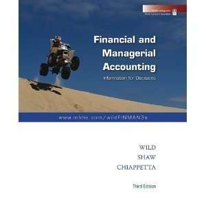   : Financial and Managerial Accounting 3rd Just Text Bok:  N/A : Books